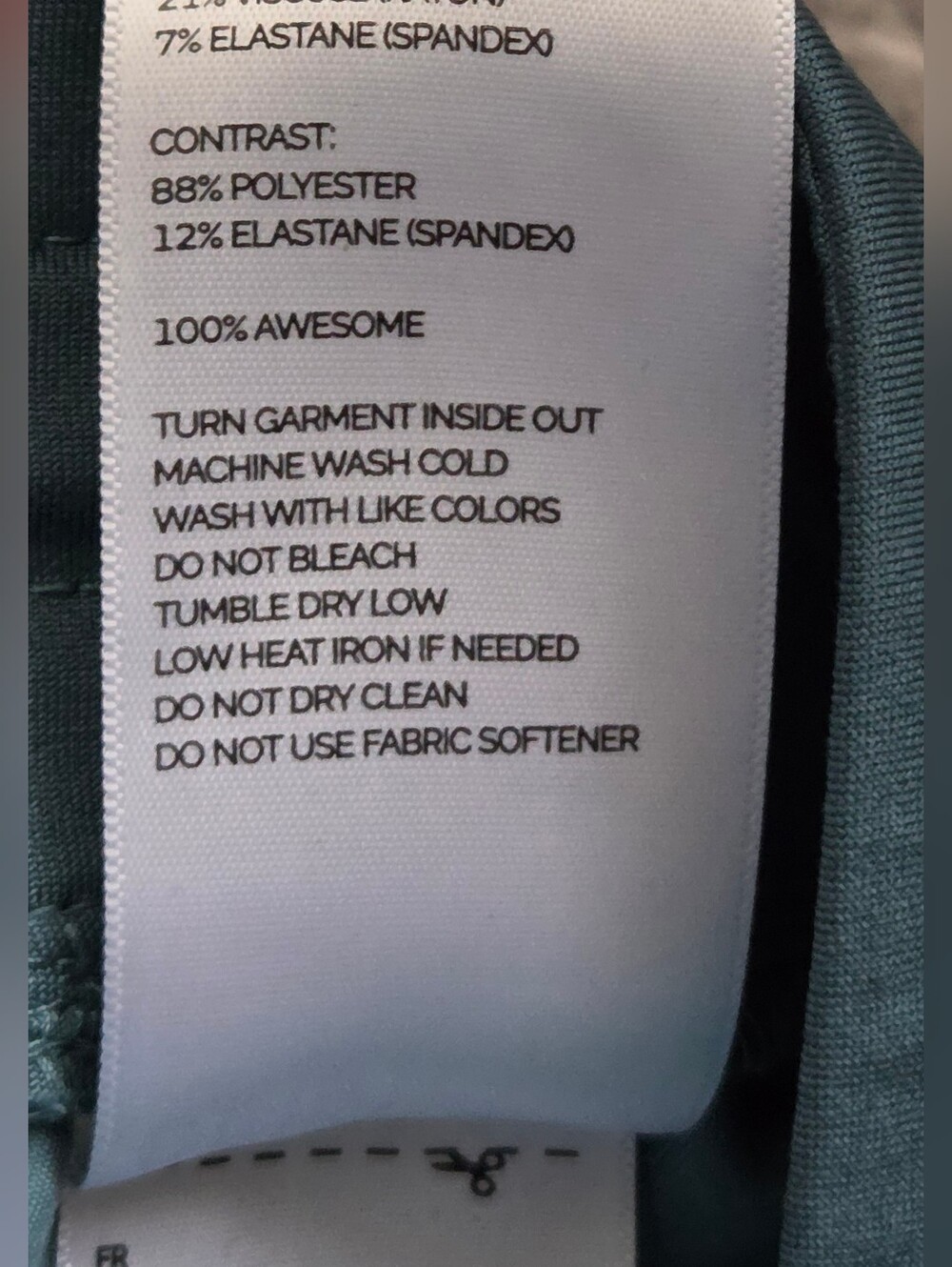 FIGS Yola High-Rise Slim Scrub Pants - Hydrogreen - Picture 15 of 16
